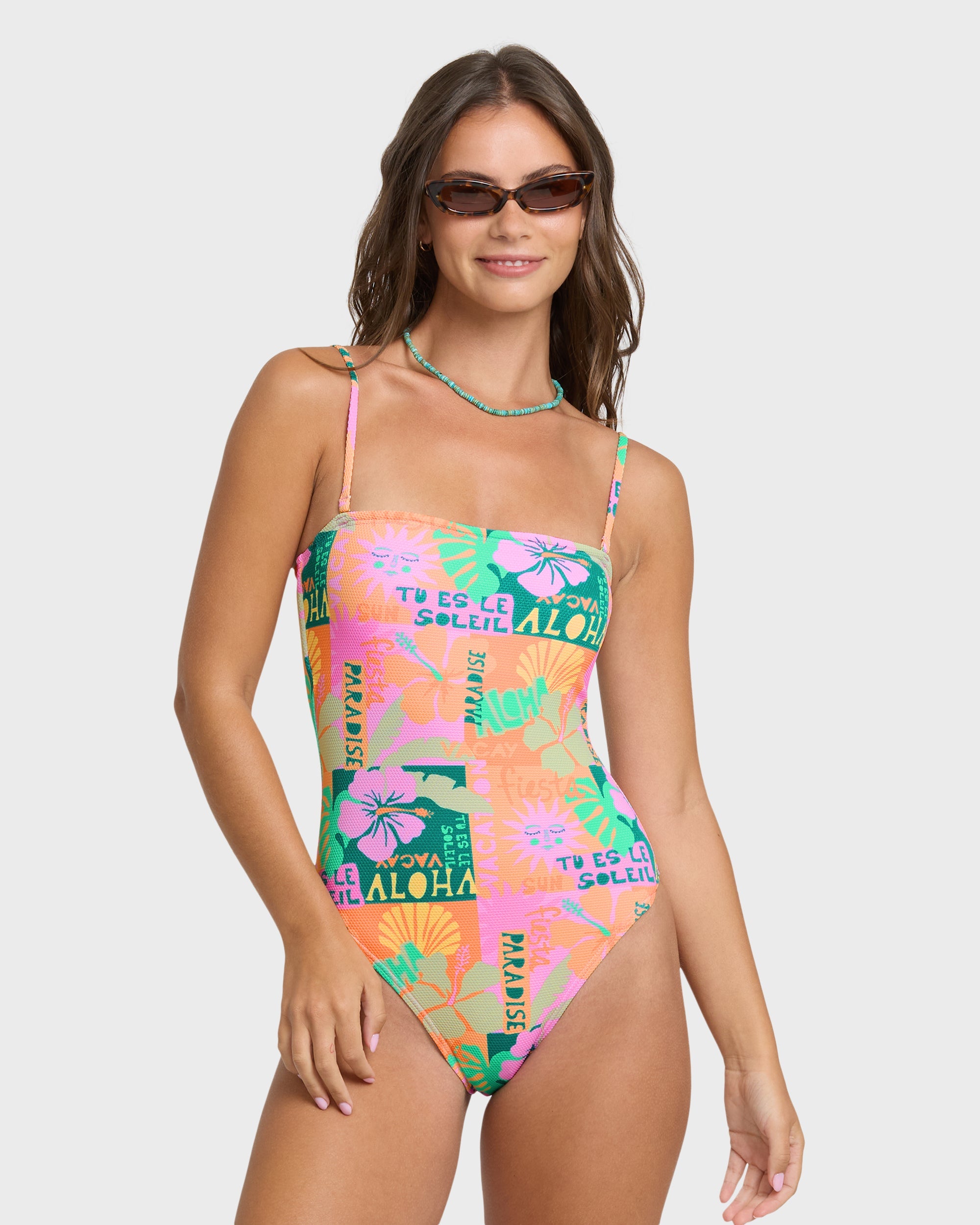 Sunscape Tully Hawaii Swimsuit - Deep Lagoon