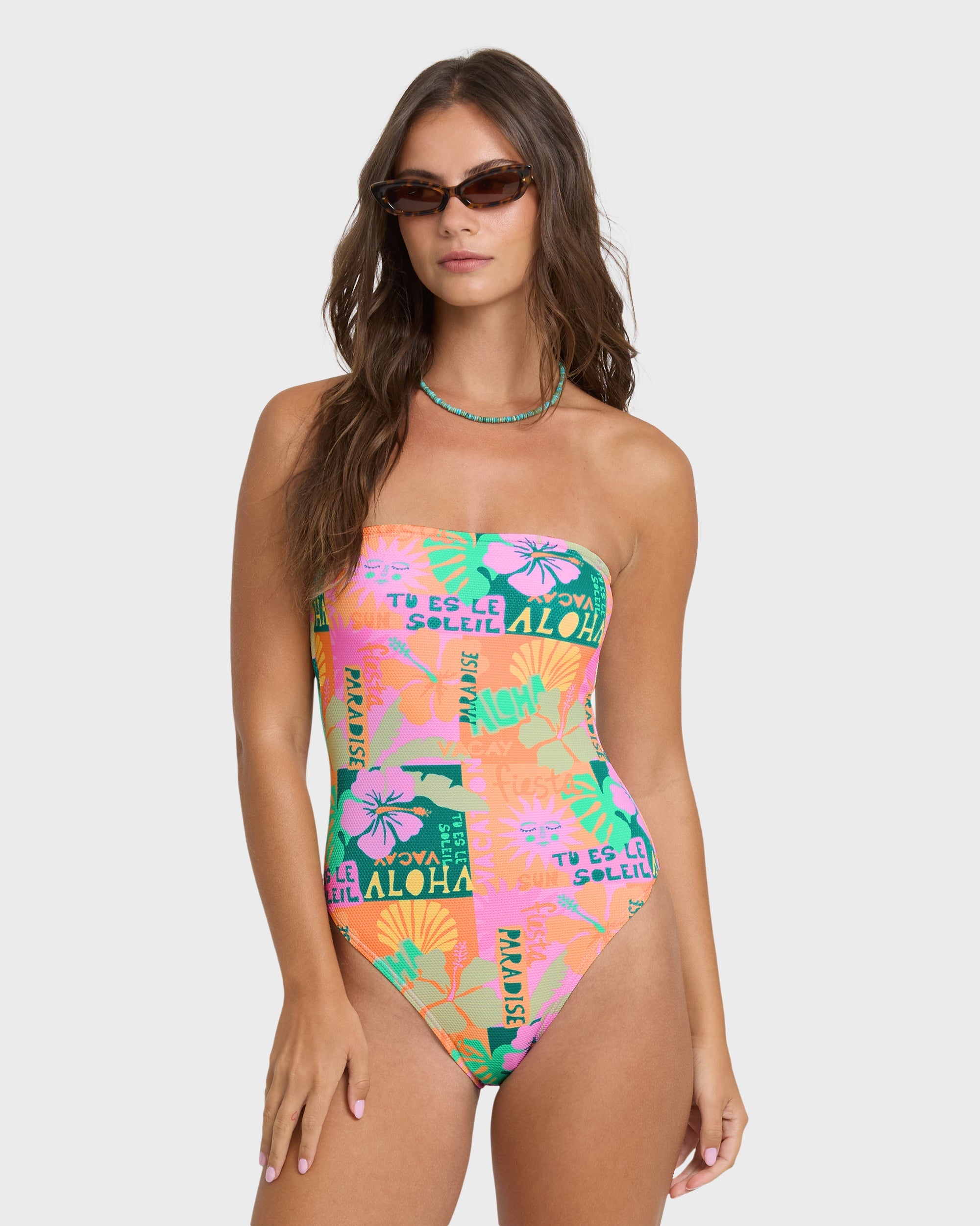 Sunscape Tully Hawaii Swimsuit - Deep Lagoon