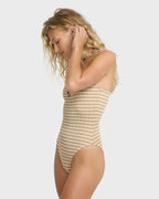 Wavey Daze Aria Swimsuit - Cobblestone
