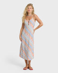 Fresh Daze Midi Dress - Pale Peach