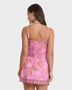 Sun Faded Tank Top - Party Pink