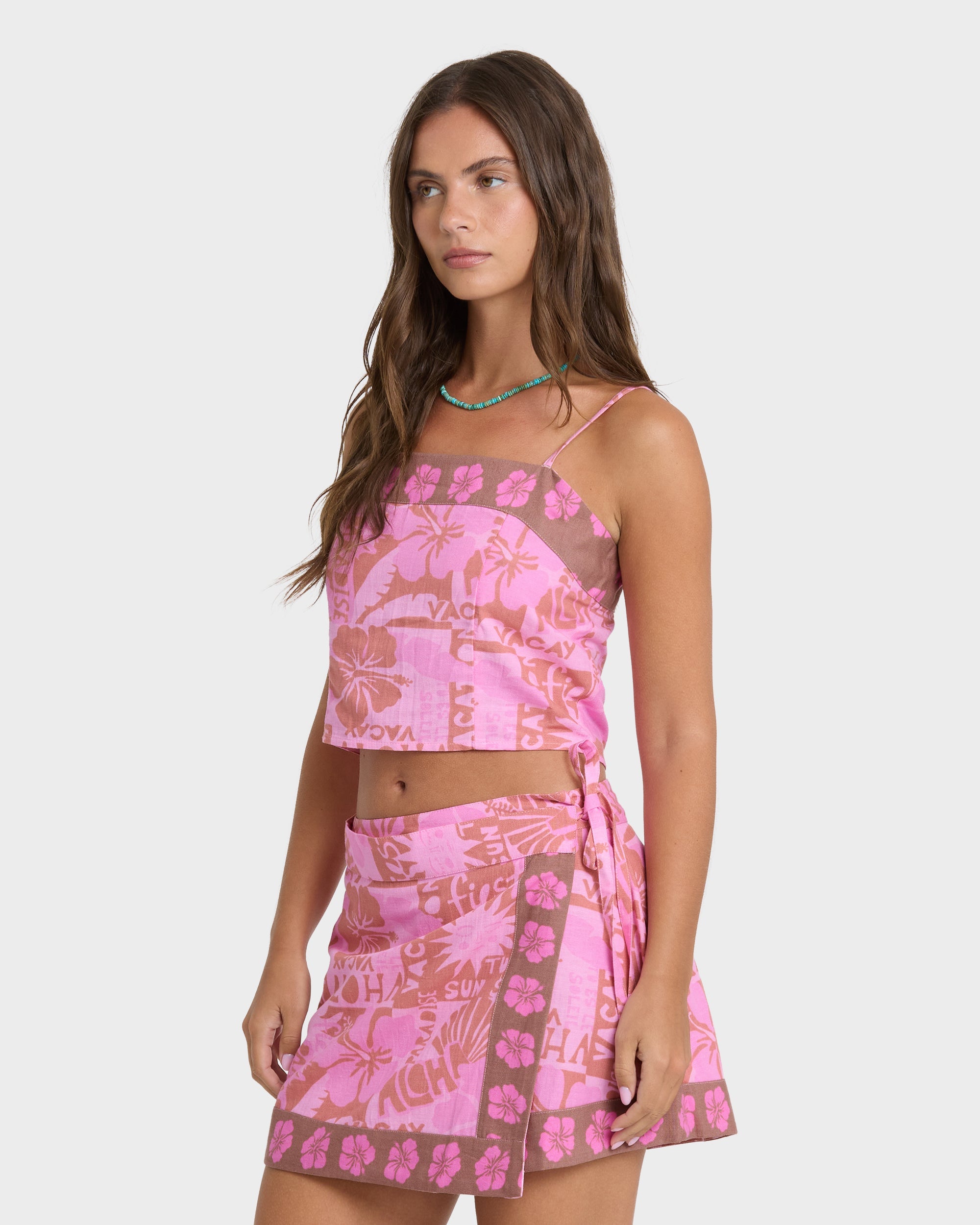 Sun Faded Tank Top - Party Pink