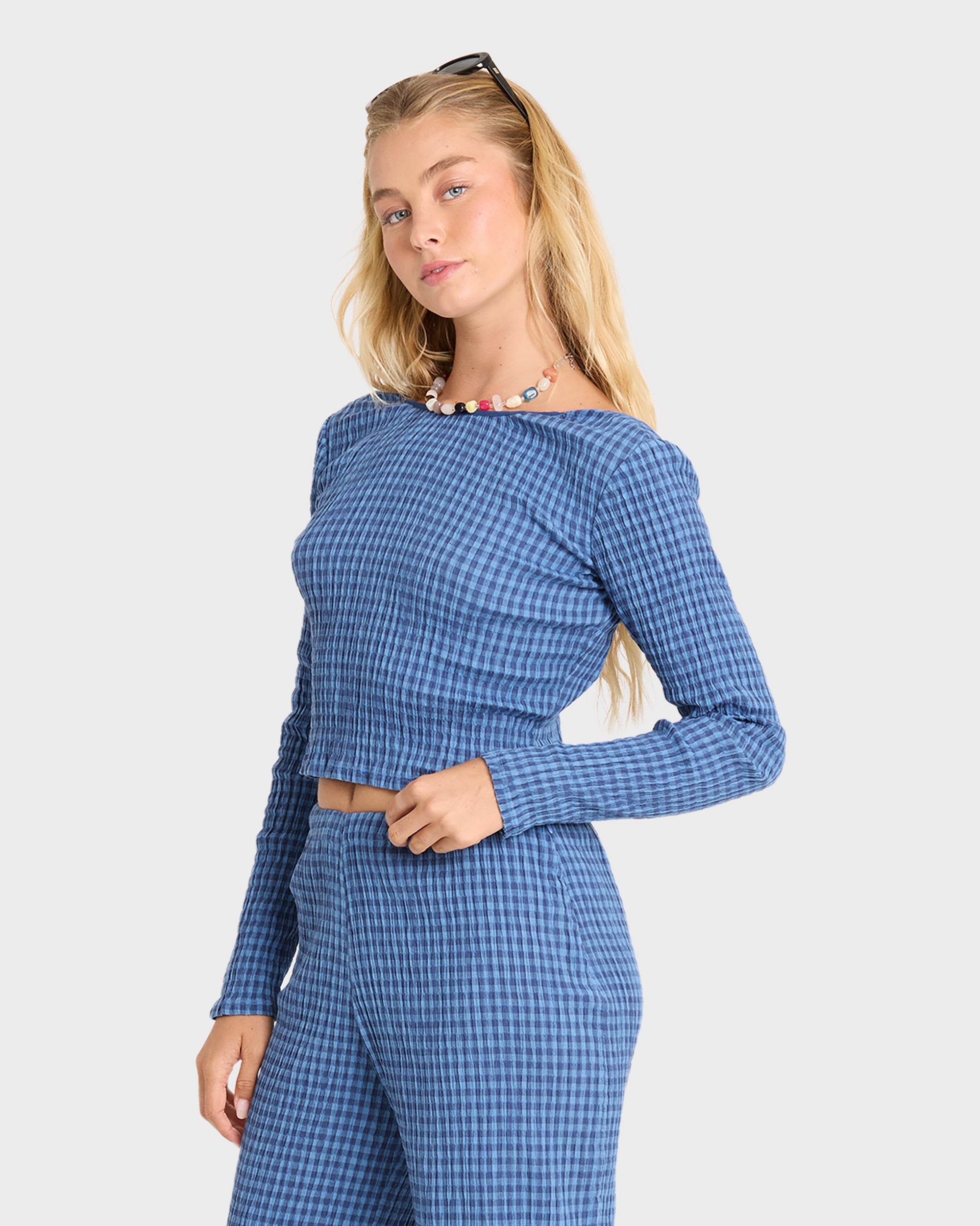Twilight Dreamer Long Sleeve Woven Shirt - True Navy