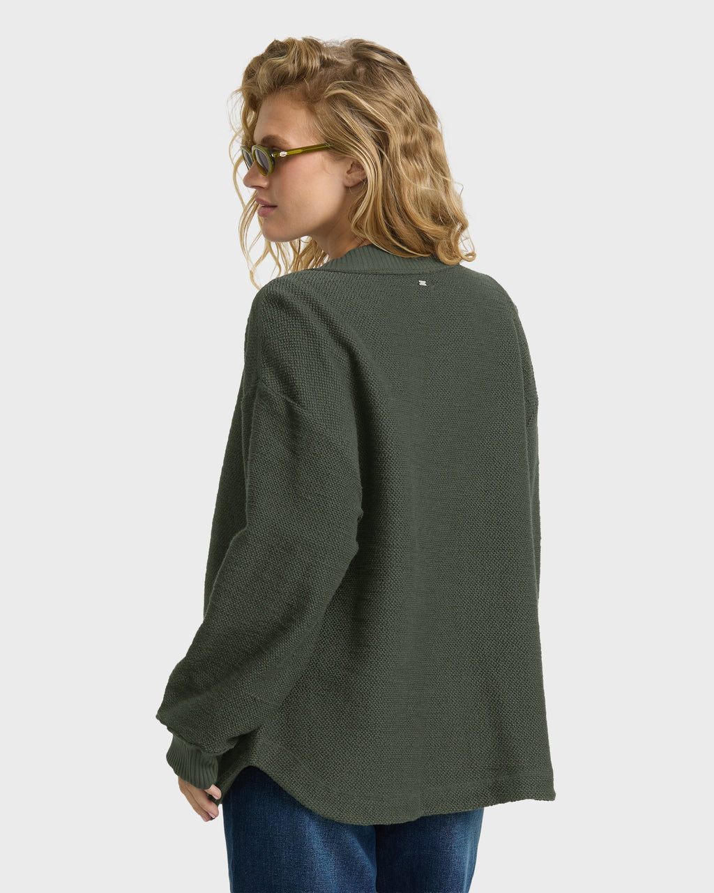 Fire Side Fleece Shacket - Canteen