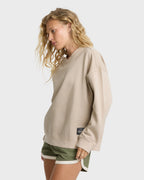 That Life V-Neck Sweatshirt - Cobblestone