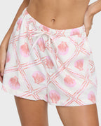 Wanderer Shell Ya Later Woven Shorts - Salt Crystal
