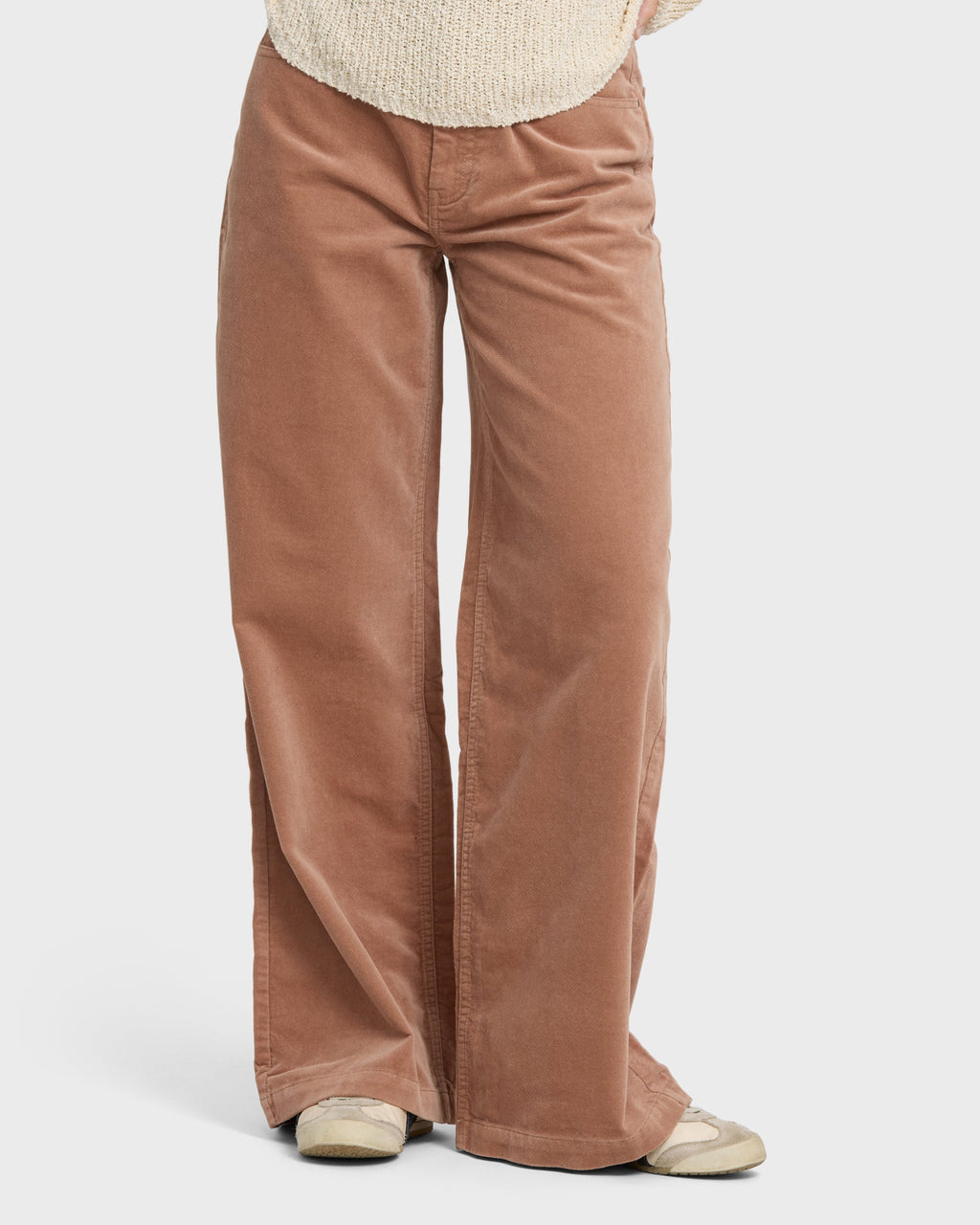 Uncut Cord Pants - Sugar Almond