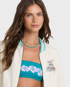 Sea Friends Bomber Jacket - White Cap