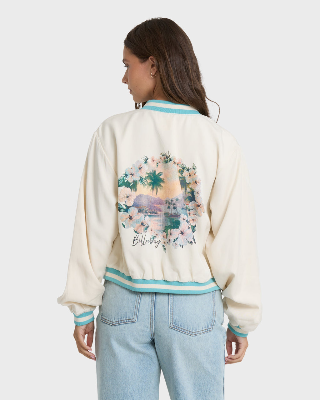 Sea Friends Bomber Jacket - White Cap