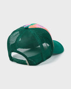 Coastal Trucker Hat - Deep Lagoon Multi