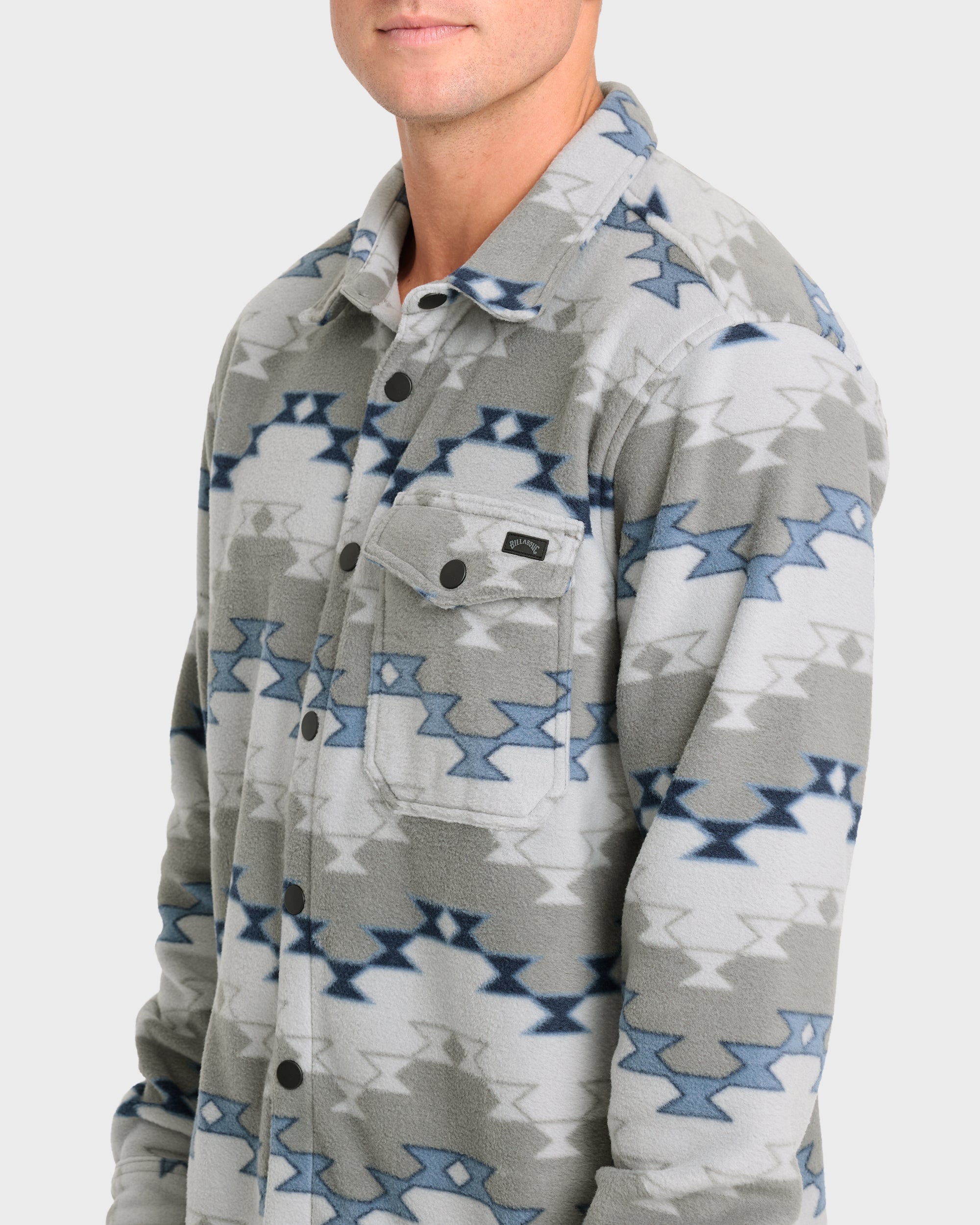 Furnace Long Sleeve Flannel Shirt - Alloy