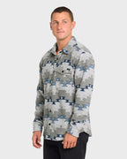 Furnace Long Sleeve Flannel Shirt - Alloy