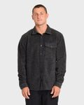 Furnace Long Sleeve Flannel Shirt - Black