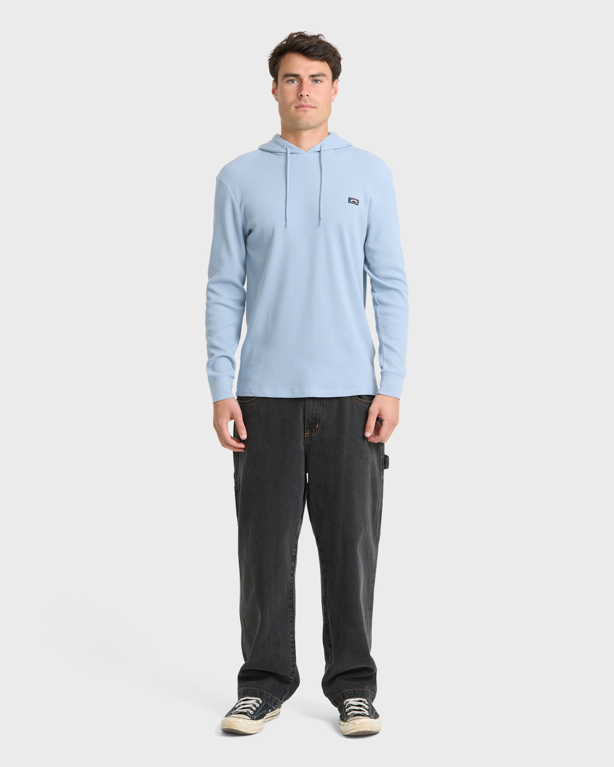 Foundation Pullover Hoodie - Blue Fog