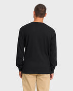 Essential Thermal Long Sleeve Knit Tee - Black