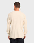 Essential Thermal Long Sleeve Knit Tee - Oatmeal