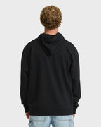 Tribal Pullover Hoodie - Black