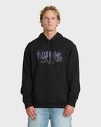 Tribal Pullover Hoodie - Black