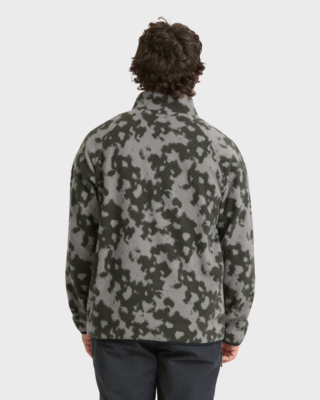 A/Div Boundary Mock Neck Half-Zip Sweatshirt - Black
