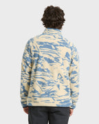 A/Div Boundary Mock Neck Half-Zip Sweatshirt - Sand Khaki