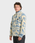 A/Div Boundary Mock Neck Half-Zip Sweatshirt - Sand Khaki