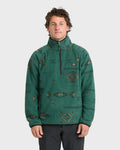 A/Div Boundary Mock Neck Half-Zip Sweatshirt - Smoke Pine