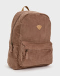 Schools Out Cord Backpack - Brown Stone