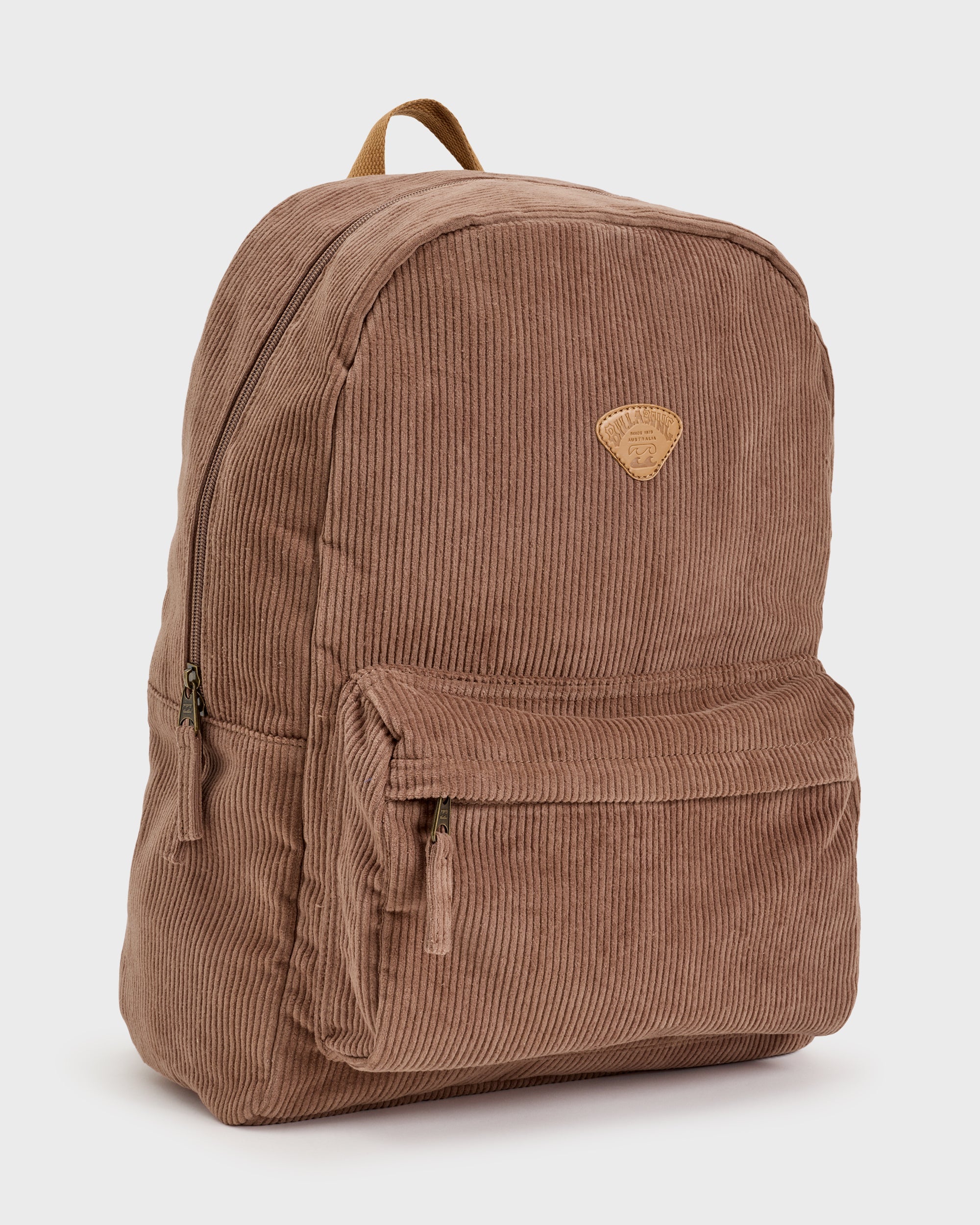 Schools Out Cord Backpack - Brown Stone