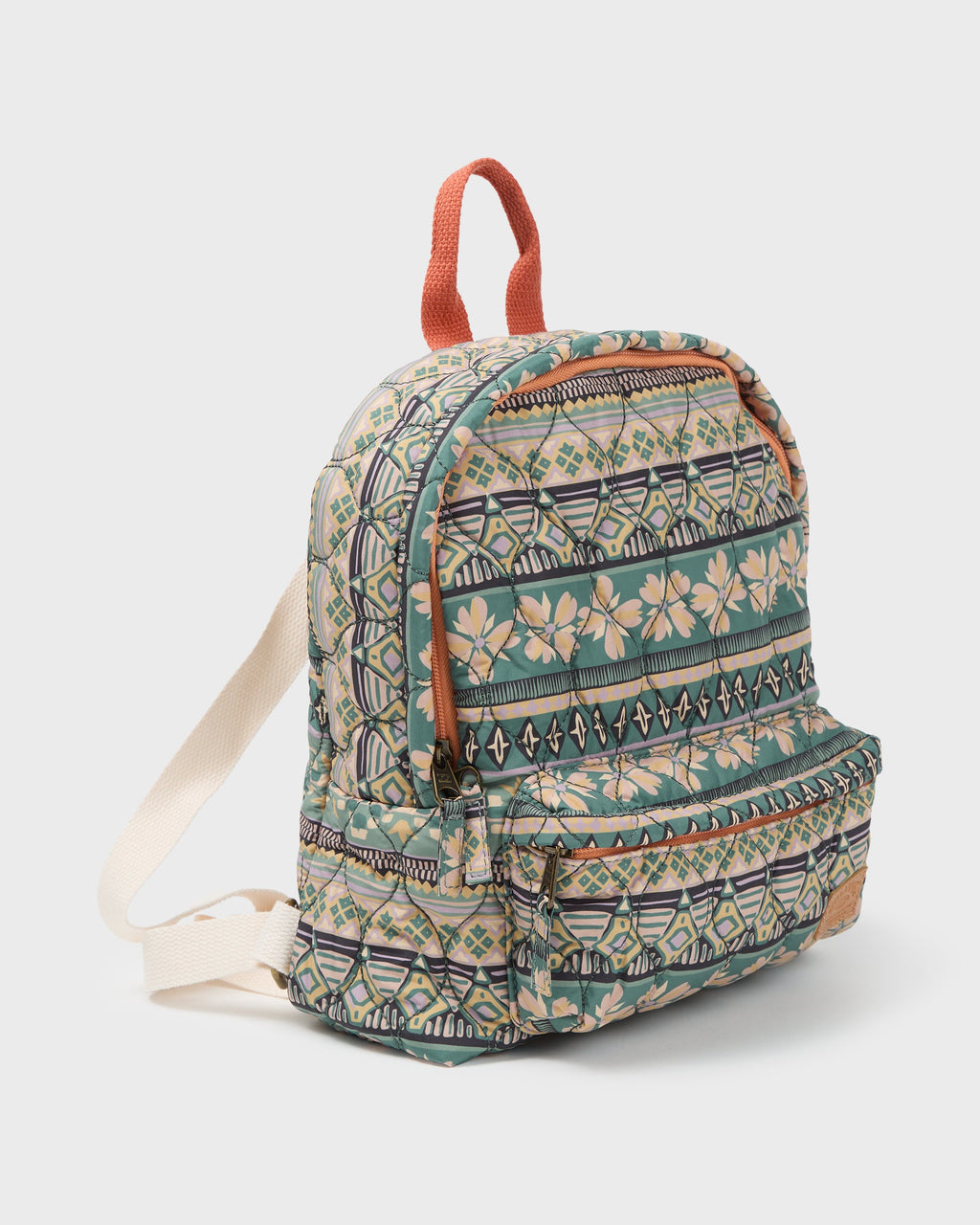 A/Div Quilted Mama Mini Backpack - Canteen