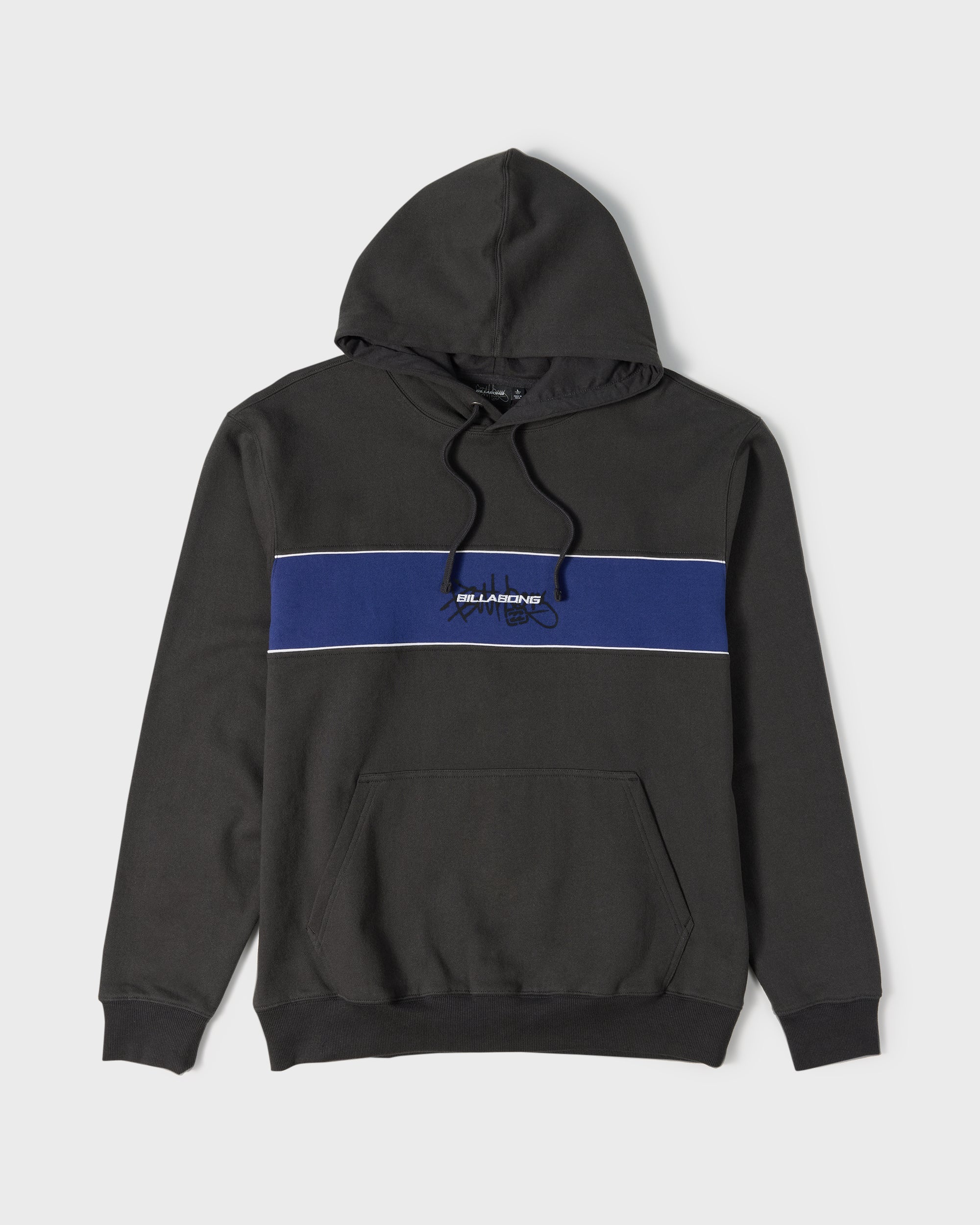 Bad Dog Shrapnel Pullover Hoodie - Washed Black