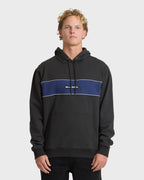 Bad Dog Shrapnel Pullover Hoodie - Washed Black