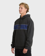 Bad Dog Shrapnel Pullover Hoodie - Washed Black