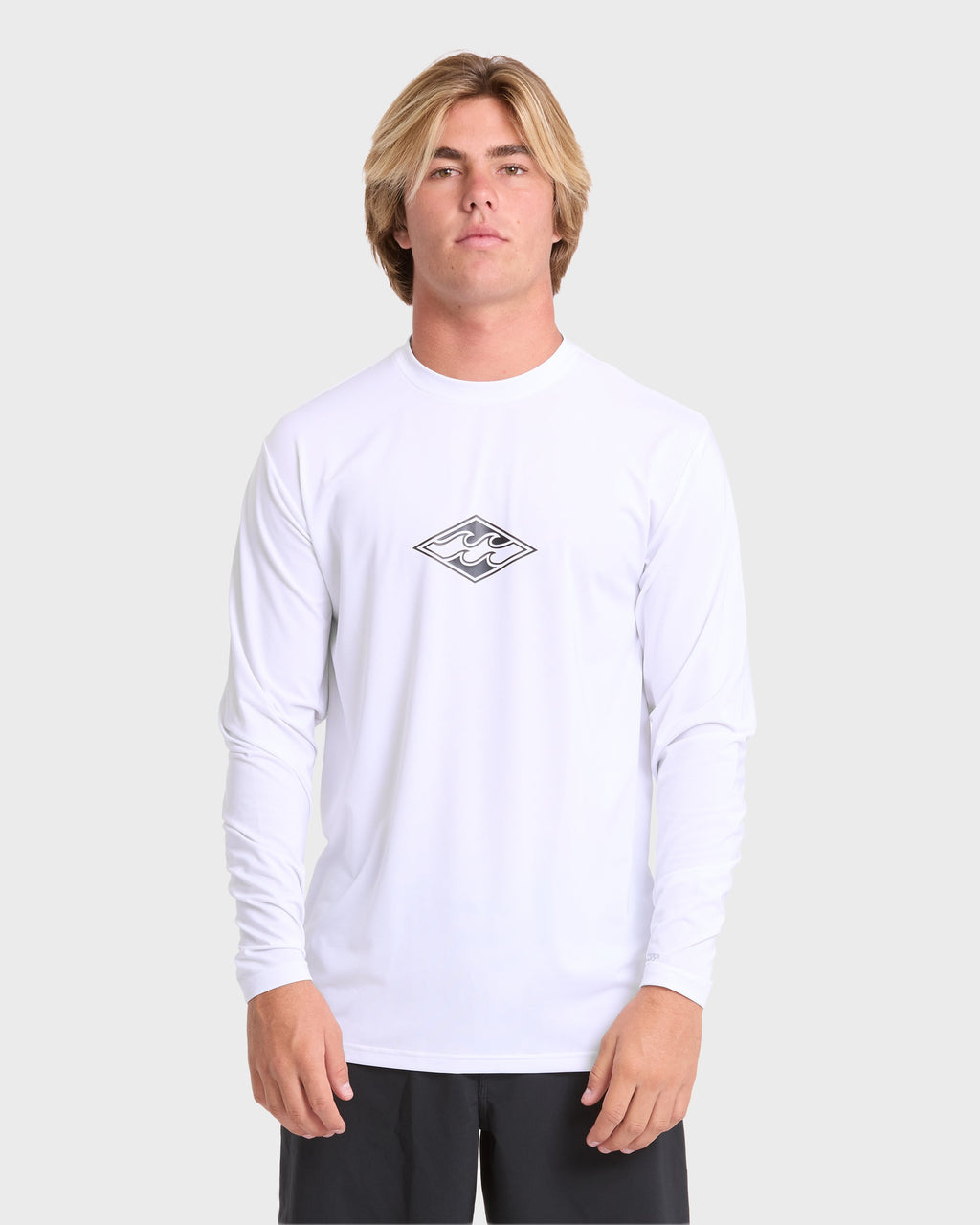 All Day Wave Long Sleeve Surf Tee - White