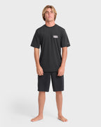 Rift Short Sleeve Surf Tee - Black