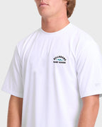 Rift Short Sleeve Surf Tee - White