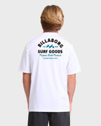 Rift Short Sleeve Surf Tee - White