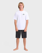 Rift Short Sleeve Surf Tee - White