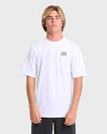Rift Short Sleeve Surf Tee - White