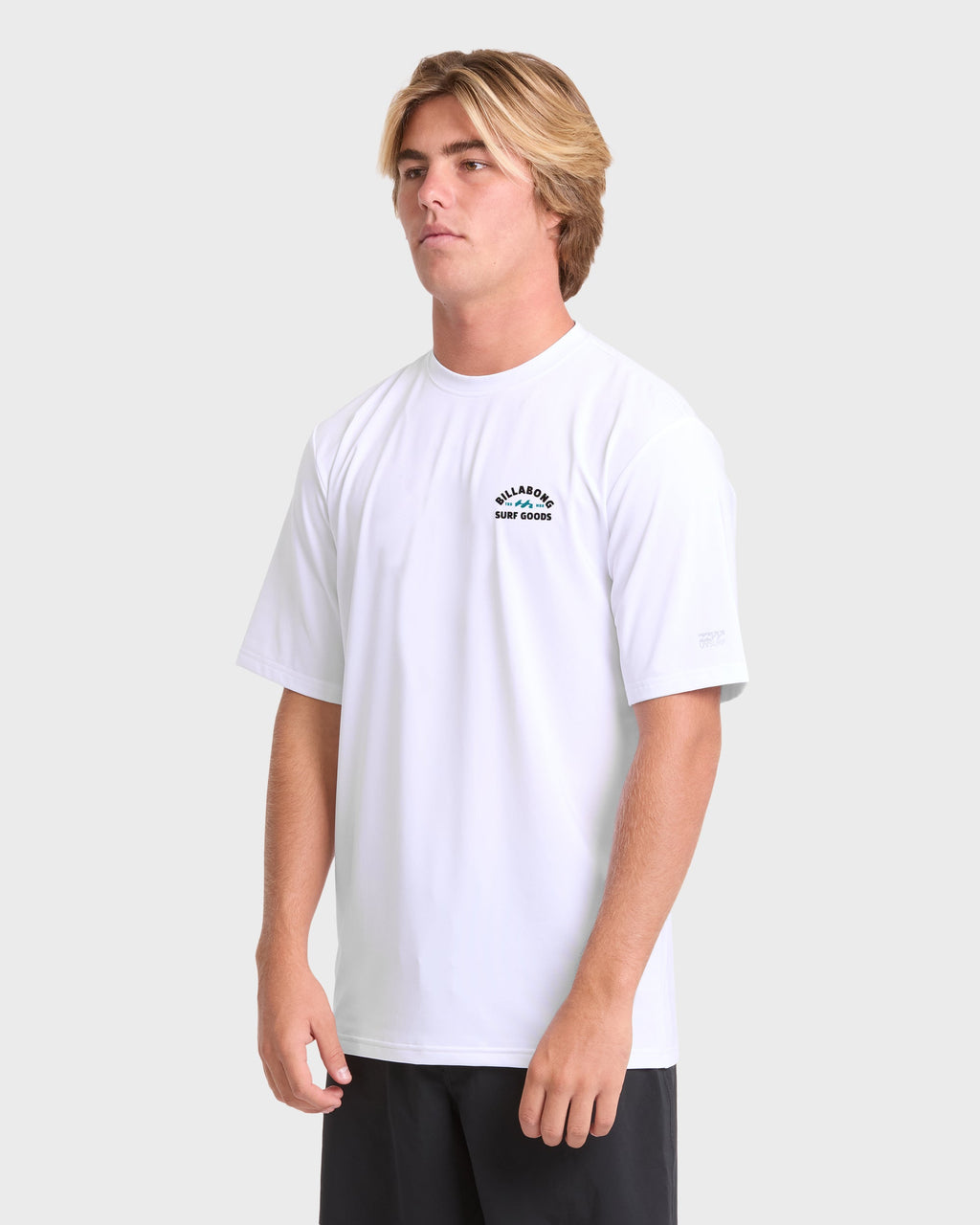 Rift Short Sleeve Surf Tee - White