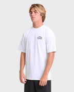 Rift Short Sleeve Surf Tee - White