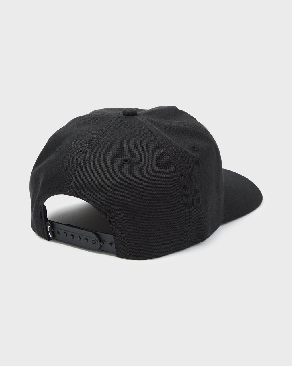 Crayon Wave Snapback Hat - Black