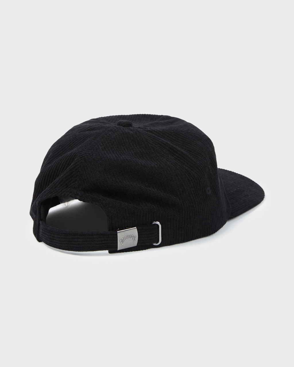 Heritage 5-Panel Strapback Hat - Black