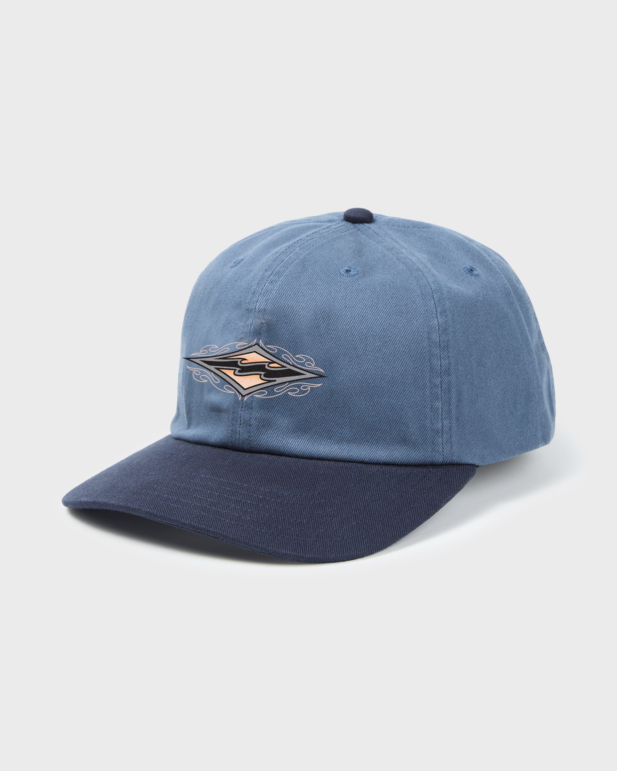 Throwback Snapback Hat - China Blue