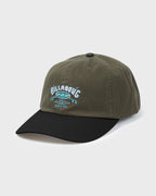 Throwback Snapback Hat - Rifle Green