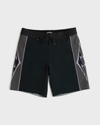 New Wave Pro 19 Boardshorts - Black