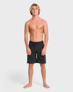 New Wave Pro 19 Boardshorts - Black