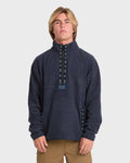 Frontier Mockneck Quarter-Zip Fleece - True Navy