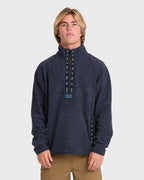 Frontier Mockneck Quarter-Zip Fleece - True Navy