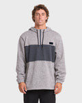 Adventure Division Boundary Pullover Quarter Zip Hoodie - Alloy