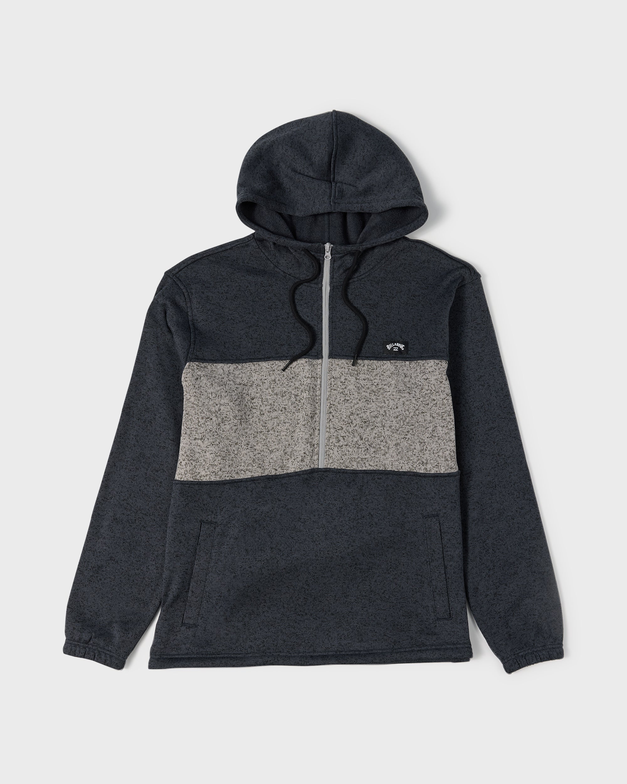 Adventure Division Boundary Pullover Quarter Zip Hoodie - True Navy